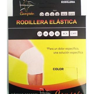 RODILLERA ELASTICA NEGRA GDE CAMPEON
