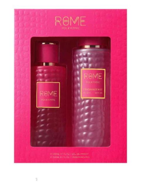 ROME POUR FEMME FRAGRANCE MIST 2PCS EDP 100ML+250ML MUJER