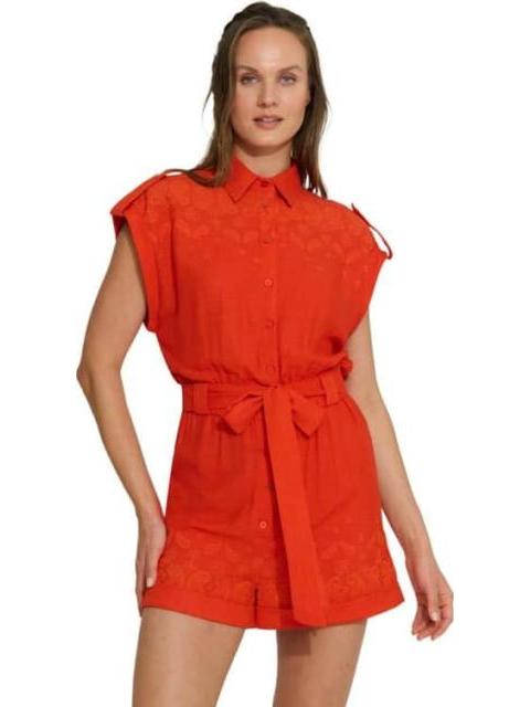 ROMPER CON BORDADO NARANJA HOLLY LAND