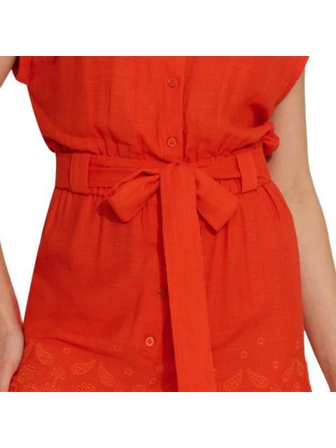 ROMPER CON BORDADO NARANJA HOLLY LAND - Imagen 5