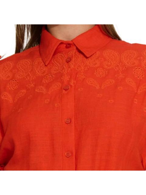 ROMPER CON BORDADO NARANJA HOLLY LAND - Imagen 6