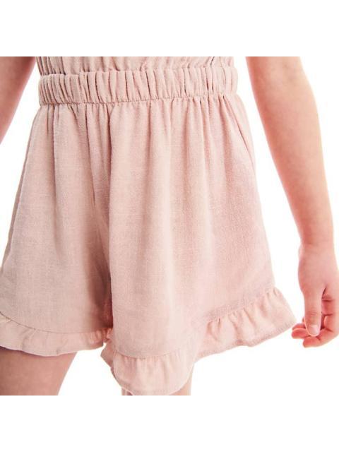 ROMPER DE LINO ROSA HOLLY LAND KIDS - Imagen 5