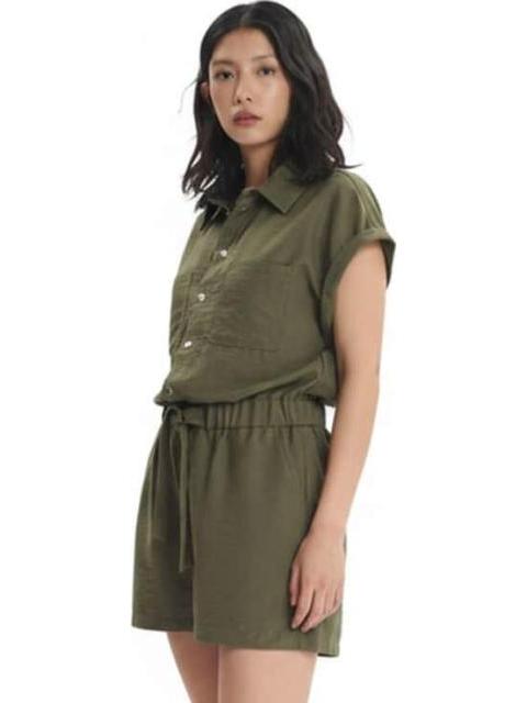 ROMPER LISO VERDE OLIVO HOLLY LAND - Imagen 3