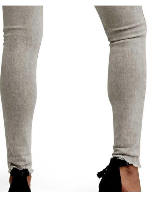 JEANS SUPERSKINNY CINTURA ALTA GRIS ATMOSPHERE DNM - Imagen 3