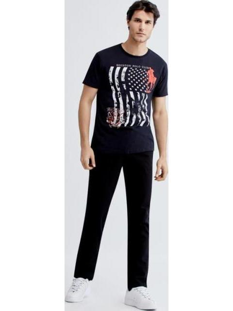 JEANS REGULAR FIT NEGRO HPC POLO - Imagen 4
