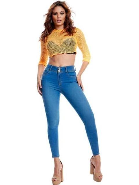 JEANS SUPERSKINNY GRIS SEVEN JEANS - Imagen 4