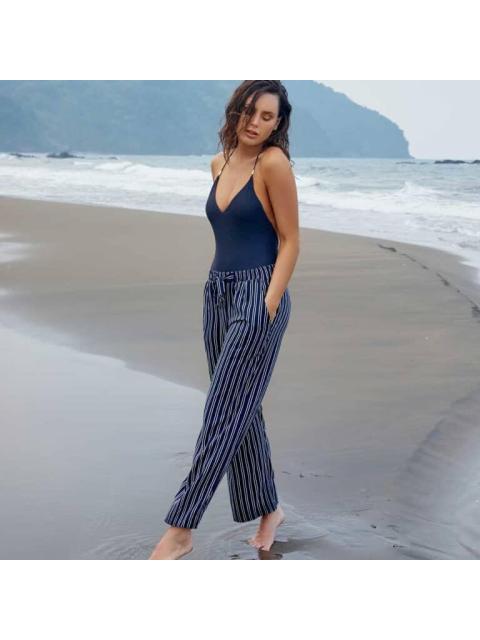 PANTALON CORTE RECTO AZUL MARINO PRIMARK - Imagen 3