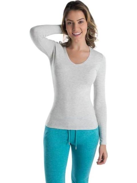 PLAYERA MANGA LARGA BEIGE HOLLY LAND - Imagen 3