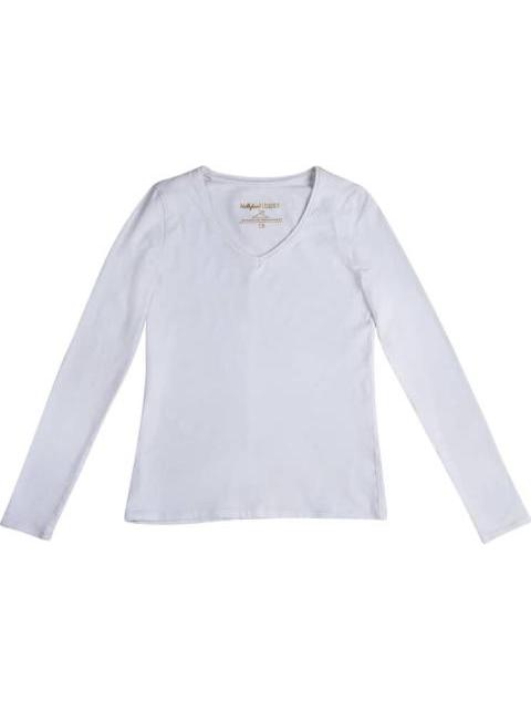 PLAYERA MANGA LARGA BLANCO HOLLY LAND - Imagen 4
