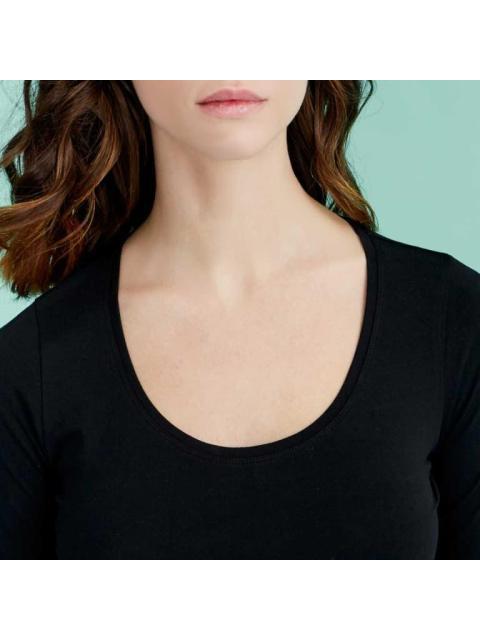 PLAYERA MANGA LARGA NEGRO HOLLY LAND - Imagen 3