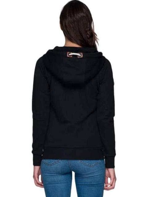 SUDADERA BASICA NEGRO HOLLY LAND - Imagen 2