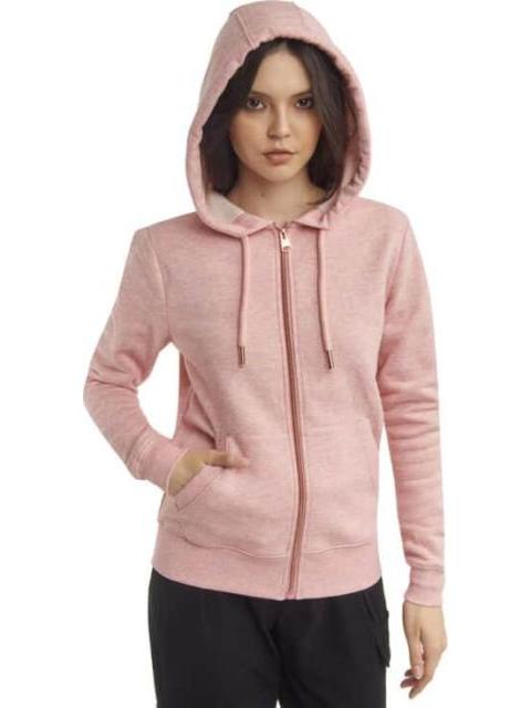 SUDADERA CON CAPUCHA ROSA LOVE TO LOUNGE - Imagen 3
