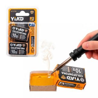 ROSIN COLOFONIA DETECTOR DE CORTOCIRCUITO RESINA REPARACION ELECTRONICA SLIM COMPANY AMARILLO KIT 2 PIEZAS DE 10G C U PARA REPARACION DE CIRCUITOS DE ELECTRONICA MANTENIMIENTO Y PROYECTOS DIY