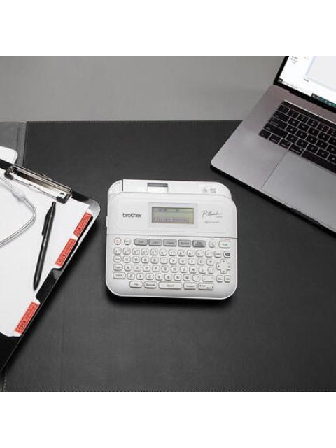 BROTHER ROTULADOR P-TOUCH PT-D410 TRANSFERENCIA TERMICA 180 X 180 DPI BLANCO - Imagen 8