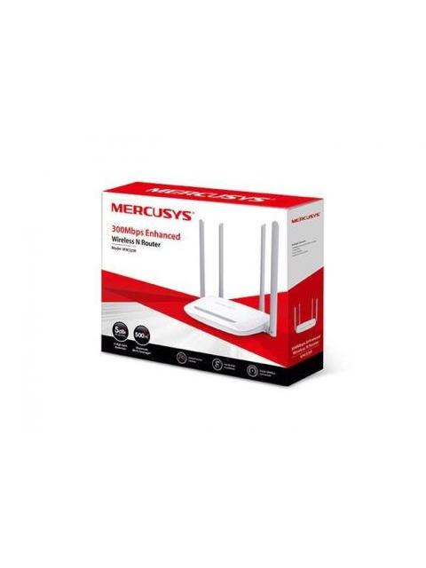 ROUTER MERCUSYS FAST ETHERNET MW325R INALAMBRICO 300 MBIT-S 2.4GHZ CON 4 ANTENAS OMNIDIRECCIONALES DE 5DBI - Imagen 4