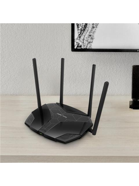 ROUTER MERCUSYS ETHERNET DE BANDA DUAL FIREWALL MR70X WI-FI 6 INALAMBRICO 1775 MBIT-S 4X RJ-45 2.4-5GHZ 4 ANTENAS EXTERNAS DE 5DBI - Imagen 4