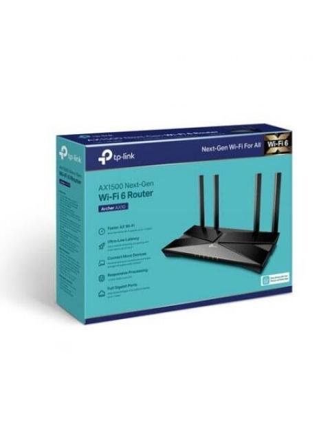 ROUTER TP-LINK GIGABUIT ETHERNET DE BANDA DUAL AX1500 ARCHER AX10 PARA GAMING INALAMBRICO 1500 MBIT-S 5X RJ-45 2.4-5GHZ CON 4 ANTENAS EXTERNA - Imagen 5