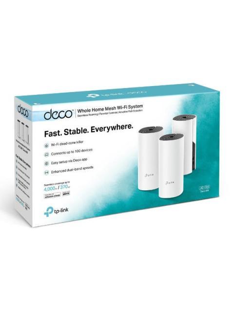 ROUTER TP-LINK CON SISTEMA DE RED WI-FI EN MALLA AC1200 DECO M4 867 MBIT-S 2X RJ-45 2.4-5GHZ - 3 PIEZAS - ¡COMPRA PRODUCTOS DECO TP LINK Y PARTICIPA PARA GANAR UN ROUTER ARCHER AX53! - Imagen 3