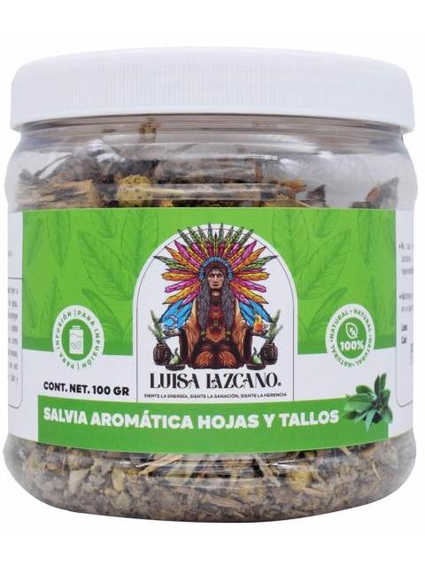 SALVIA AROMATICA HOJAS Y TALLOS 100 G LUISA LAZCANO