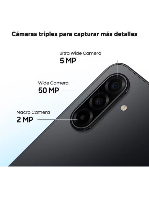 SAMSUNG A17 4GB RAM 128GB 4G FULL HD 50MPX AMOLED NEGRO DIMM - Imagen 3