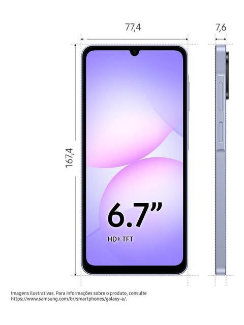 SAMSUNG GALAXY A07 64GB 4GB RAM VIOLETA CLARO - Imagen 6