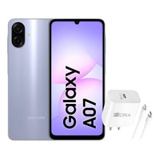 SAMSUNG GALAXY A07 DUAL 64GB 4RAM VIOLET + ADAPTADOR GENERIC VIOLETA