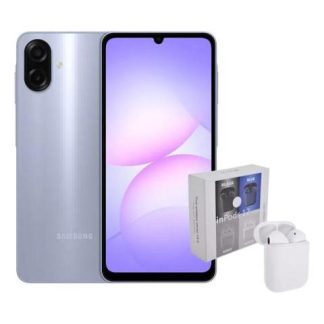 SAMSUNG GALAXY A07 DUAL 64GB 4RAM VIOLET + AIRPODS GENERICOS VIOLETA