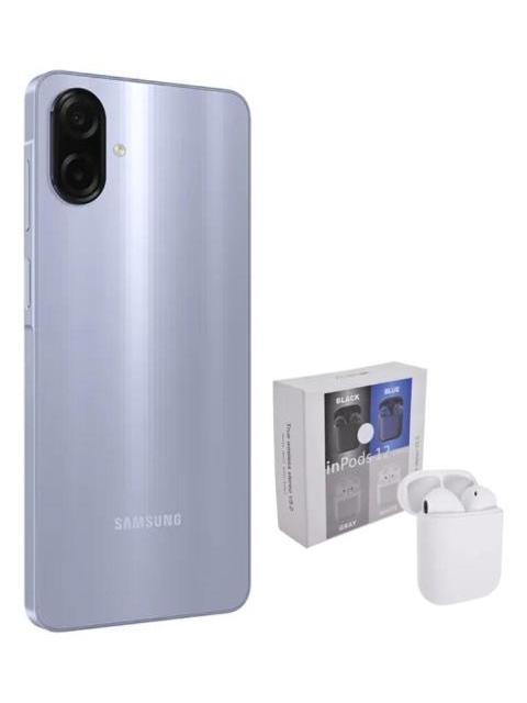 SAMSUNG GALAXY A07 DUAL 64GB 4RAM VIOLET + AIRPODS GENERICOS VIOLETA - Imagen 3