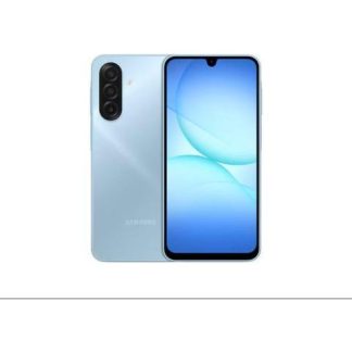 SAMSUNG GALAXY A17 4G PANTALLA DE 6.7 PULGADAS ALMACENAMIENTO DE 128 GB Y 6 GB DE RAM CAMARA DE 50 MEGAPIXELES BATERIA DE 5000 MAH COLOR AZUL CLARO.