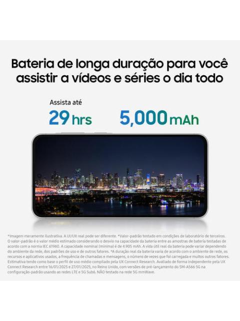 SAMSUNG GALAXY A36 5G 256 GB 8 GB RAM BLANCO - Imagen 3