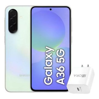 SAMSUNG GALAXY A36 5G 256 GB 8 GB RAM GREEN + ADAPTER GENERICO VERDE