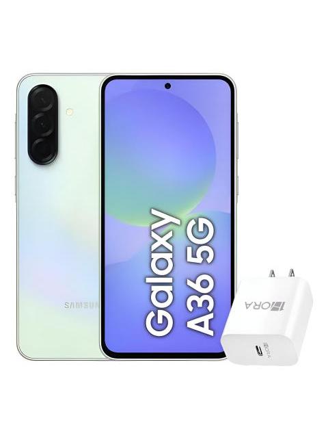 SAMSUNG GALAXY A36 5G 256 GB 8 GB RAM GREEN + ADAPTER GENERICO VERDE