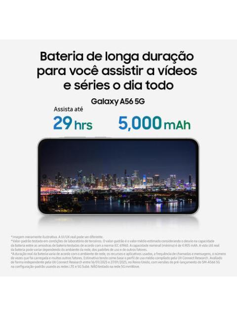 SAMSUNG GALAXY A56 5G 128 GB 8 GB RAM NEGRO - Imagen 4