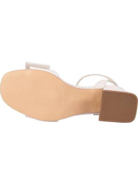SANDALIA BAJA MOÑO BEIGE/HUESO YAELI - Imagen 4