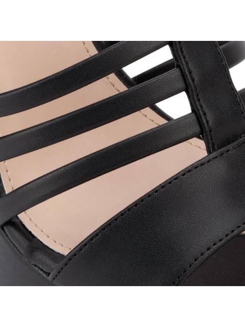 SANDALIA BASICA NEGRO YAELI - Imagen 6