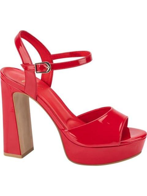 SANDALIA BASICA ROJO YAELI - Imagen 2