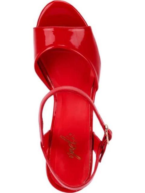 SANDALIA BASICA ROJO YAELI - Imagen 3