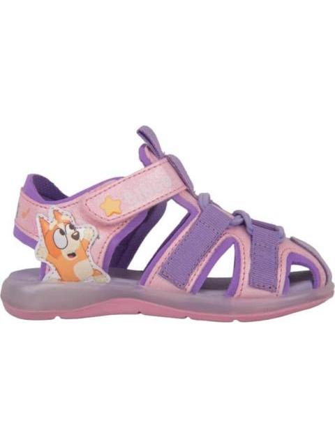 SANDALIA BLUEY LUCES ROSA BLUEY