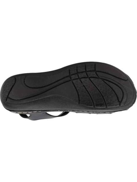 SANDALIA CANGREJERA PIEL NEGRO SHOSH - Imagen 4