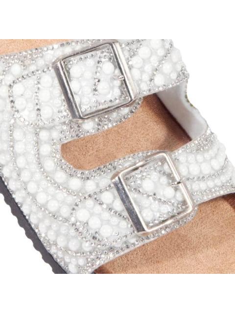 SANDALIA PERLAS PLATA VI LINE - Imagen 6