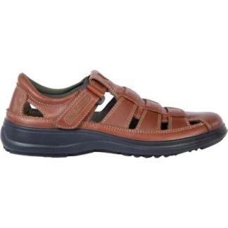 SANDALIA CASUAL DE PIEL CAFE HUSH PUPPIES
