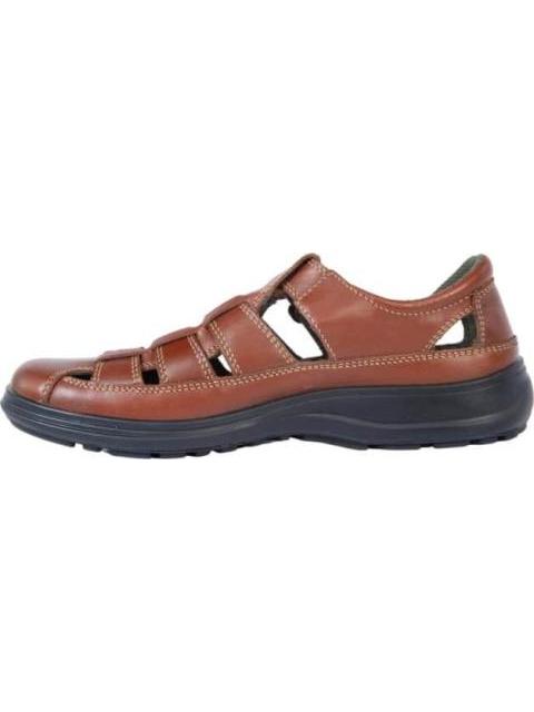 SANDALIA CASUAL DE PIEL CAFE HUSH PUPPIES - Imagen 5