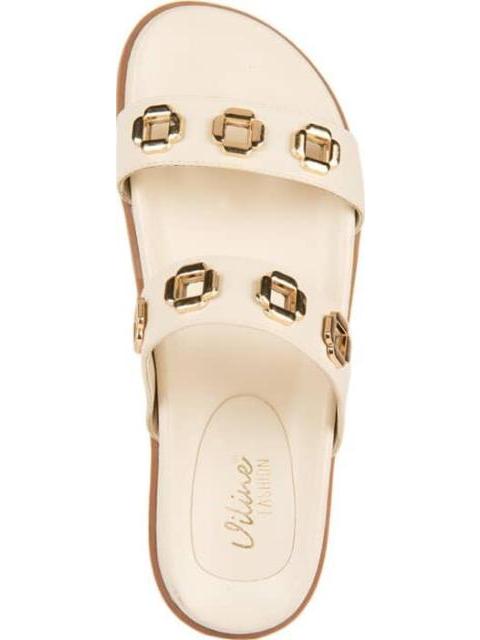 SANDALIA CASUAL BEIGE/HUESO VI LINE FASHION - Imagen 3