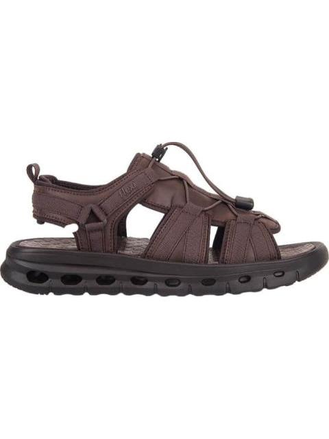 SANDALIA CASUAL OUTDOOR CHOCOLATE FLEXI