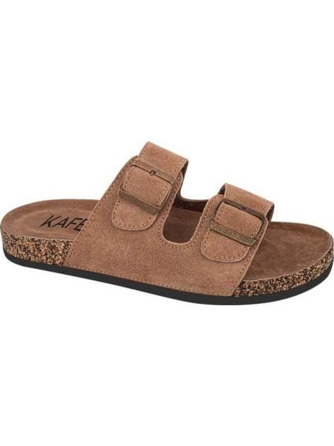 SANDALIA CASUAL PIEL AVENA KAFE - Imagen 2