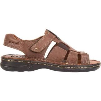 SANDALIA CASUAL PIEL MIEL KAFE