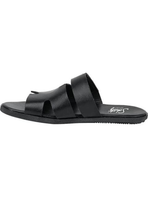 SANDALIA CASUAL PIEL NEGRO SCHATZ SPORT - Imagen 5