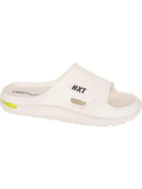 SANDALIA CASUAL SLIP ON VALVULA DE AIRE BLANCO NEXT CO - Imagen 2