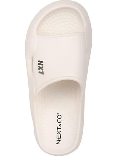 SANDALIA CASUAL SLIP ON VALVULA DE AIRE BLANCO NEXT CO - Imagen 3