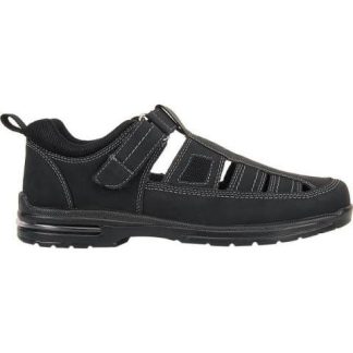 SANDALIA CASUAL SUELA CON BURBUJA NEGRO NEBEL WALK